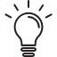 Icon: Glühbirne