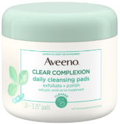 Aveeno - Clear Complexion Daily Cleansing Exfoliating Pads For Face