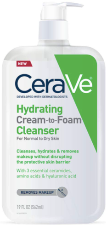 CeraVe - Hydrating Cream-to-Foam Cleanser CeraVe - Hydrating Cream-to-Foam Cleanser