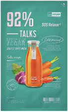 Missha - Talks Vegan Squeeze Sheet Mask Sos Relaxer Missha - Talks Vegan Squeeze Sheet Mask Sos Relaxer