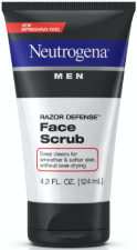 Neutrogena - Neutrogena Men Razor Defense Face Scrub