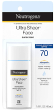 Neutrogena - Neutrogena Ultra Sheer Liquid Sunscreen Broad Spectrum SPF 70 Neutrogena - Neutrogena Ultra Sheer Liquid Sunscreen Broad Spectrum SPF 70