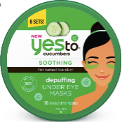 Yes To - Yes to Cucumbers Depuffing Under Eye Masks Yes To - Yes to Cucumbers Depuffing Under Eye Masks